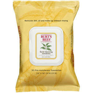 Burt's Bees Facial Cleansing Towelettes with White Tea Extract