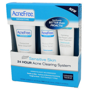 AcneFree Sensitive Skin 24 Hour Acne Clearing System