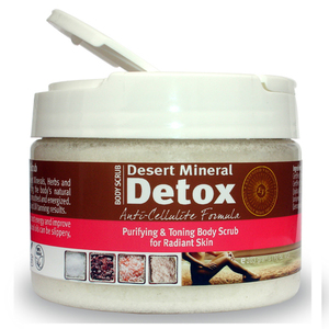 Desert Mineral Detox Body Scrub Anti-Cellulite Formula