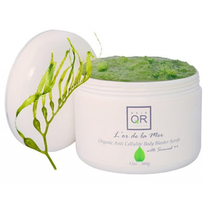 Skin QR Organics L'or de la Mer Organic Anti Cellulite Body Blaster Scrub with Seaweed