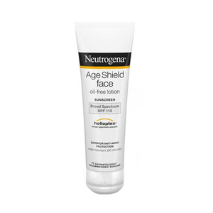 Age Shield Face Oil-Free Lotion Sunscreen Broad Spectrum SPF 110