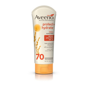 Aveeno Protect + Hydrate Sunscreen Lotion with Broad Spectrum for Face