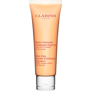 Clarins Paris One-Step Gentle Exfoliating Cleanser with Orange Extract