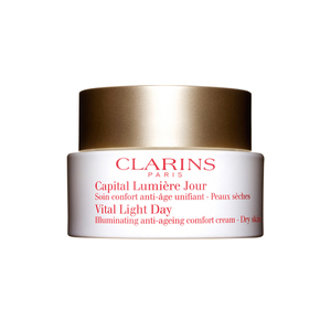 Clarins Paris Vital Light Day Illuminating Comfort Cream Dry Skin