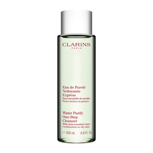 Clarins Paris Water Purify One-Step Cleanser with Mint Essential Water