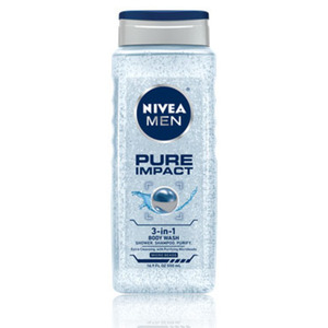 Nivea Pure Impact 3-in-1 Body Wash