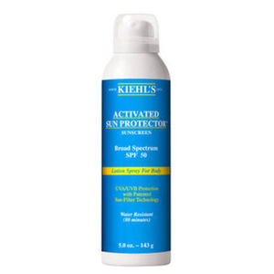 Kiehls Activated Sun Protector Spray Lotion for Body SPF 50