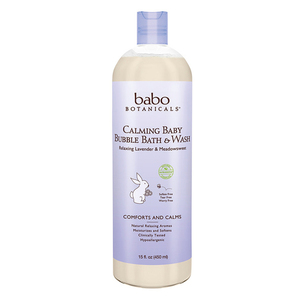 Babo Botanicals 3 in 1 Calming Shampoo, Bubble Bath and Wash