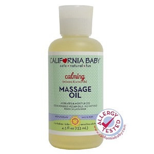 California Baby Calming Massage Oil