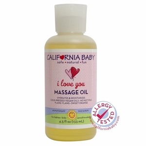 California Baby I Love You Massage Oil