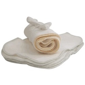 California Baby Organic Brushed Cotton Wash Cloth Pack of 12
