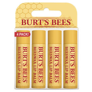 Burt's Bees 4-Pack Beeswax Lip Balm