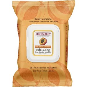 Burt's Bees Exfoliating Facial Cleansing Towelettes - Peach & Willow Bark
