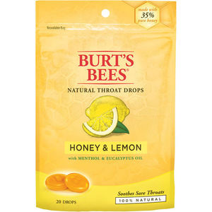 Burt's Bees Natural Throat Drops: Honey & Lemon