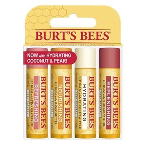 Burt's Bees Superfruit Lip Balm Blister Box 4-Pack