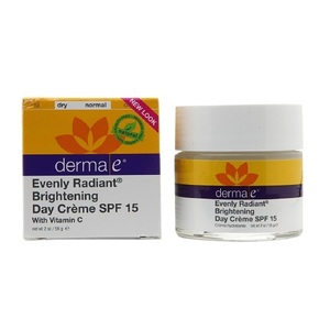 Derma E Evenly Radiant Brightening Day Creme SPF 15