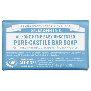 Dr. Bronner's Pure Castile Bar Soaps