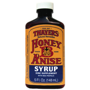 Thayers Honey-b-anise Syrup Zinc Supplement With Bee Propolis