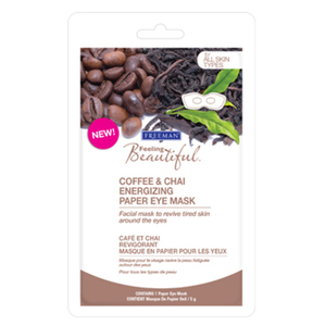 Freeman Coffee & Chai Energizing Paper Eye Mask