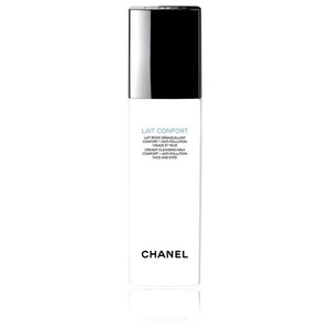 Chanel Lait Confort Creamy Cleansing Milk Comfort + Anti-Pollution Face And Eyes