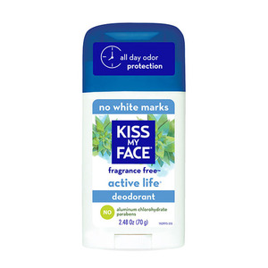 Kiss My Face Active Life Stick Deodorant - Fragrance Free