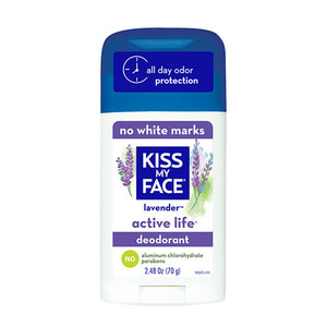 Kiss My Face Active Life Stick Deodorant - Lavender