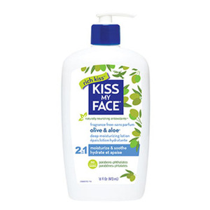 Kiss My Face Olive & Aloe 2n1 Deep Moisturizing Body Lotion