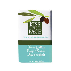 Kiss My Face Large Olive & Aloe Bar Soap