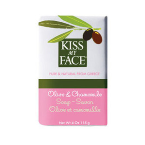Kiss My Face Large Olive & Chamomile Bar Soap
