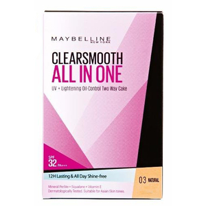 Maybelline New York Clearsmooth All In One UV + Lightening Oil-Control Two Way Cake