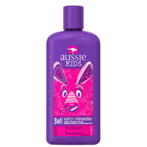 Aussie Kids Surfin' Strawberry 3n1 Shampoo, Conditioner, Body Wash
