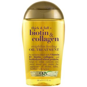 OGX Thick & Full + Biotin & Collagen Weightless Healing Oil Treatment