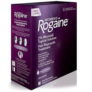 Rogaine Women's 2% Minoxidil Topical Solution Hair Regrowth Treatment