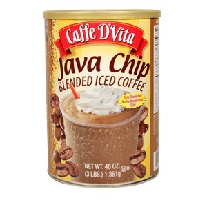 Caffe D' Vita Java Chip Blended Iced Coffee 1.36kg