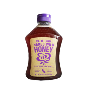 California Naked Wild Honey 100% Raw Honey 1.13kg