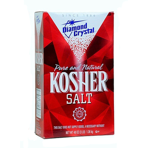 Diamond Crystal Pure and Natural Kosher Salt 1.36kg