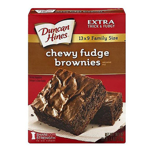 Duncan Hines Chewy Fudge Brownies Brownie Mix 520g