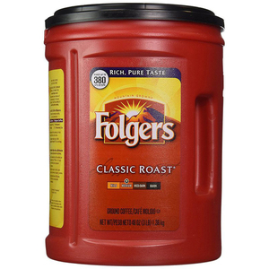 Folgers Classic Roast Ground Coffee 1.36kg