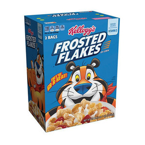 Kellogg's Frosted Flakes of Corn 2 Bags (1.7kg per Bag)