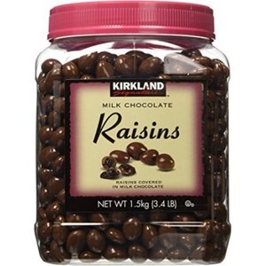 Kirkland Signature Milk Chocolate Raisins 1.5kg