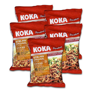 Koka Signature Stir-Fry Original Flavor Instant Noodles 5 Pack (85g per pack)