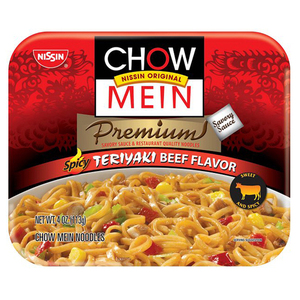 Nissin Original Chow Mein Premium Teriyaki Beef Flavor 113g