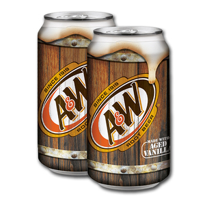 A&W Root Beer 2 Pack (355ml per can)