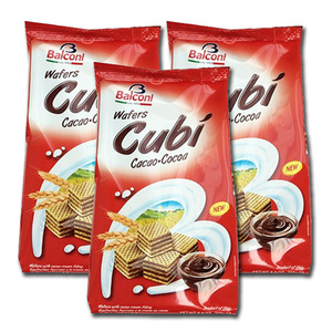 Balconi Cubi Cocoa Wafers 3 Pack (250g per pack)