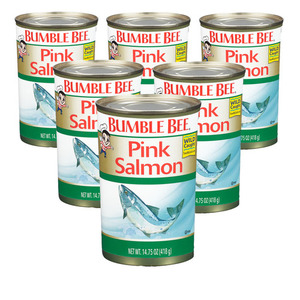 Bumble Bee Wild Pink Salmon 6 Pack (418g per pack)