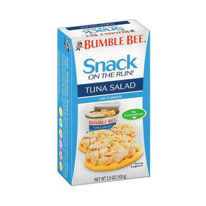 Bumble Bee Snack on the Run Tuna Salad with Crackers 6 Pack (100g per pack)