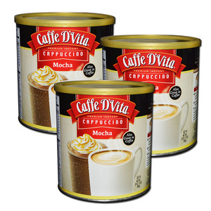 Caffe D' Vita Mocha Cappuccino Coffee 3 Pack (908g per pack)