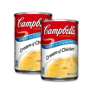 Campbells Condensed Soup Cream of Chicken 2 Pack (298g per pack)