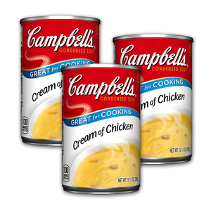 Campbells Condensed Soup Cream of Chicken 3 Pack (298g per pack)