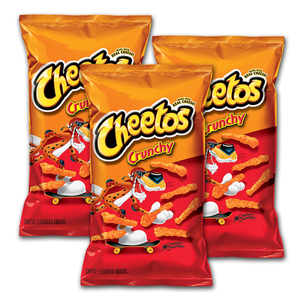 Cheetos Crunchy Cheese Flavored Snack 3 Pack (581.1g per pack)